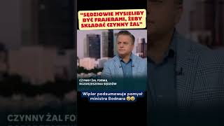 Wipler o tz neosędziach quotMusieliby być frajeramiquot polityka polskapolityka humor viralshorts [upl. by Eiggem841]