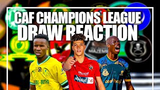 CAF Champions League Draw Reaction  Analysis and PREDICTION [upl. by Odranoel]