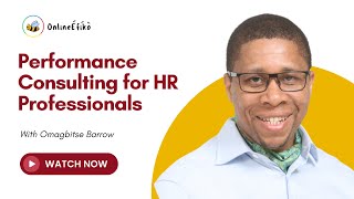 Performance Consulting for HR Professionals [upl. by Notkcorb]