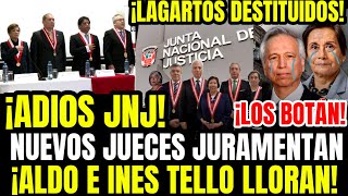 ULTIMO MINUTO DESTITUYEN A JNJ CAVIAR Y JURAMENTAN NUEVOS MIEMBROS ¡CAVIARES LLORAN [upl. by Cyna455]