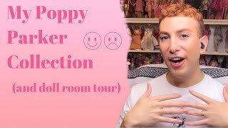 My ENTIRE Poppy Parker Collection and doll room tour THIS IS A LONG VIDEO [upl. by Einaled]