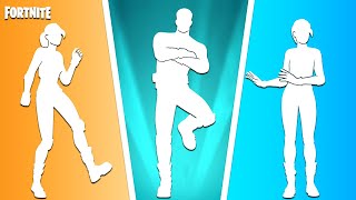 All Legendary Fortnite Dances amp Emotes Social Climber Evil Plan Dancin Domino Me amp You [upl. by Euqirrne]