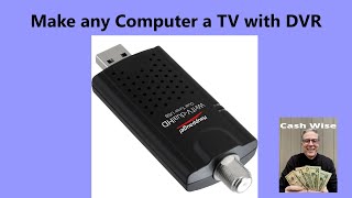 Turn any PC into a TV and DVR with Hauppauge WinTV TV Tuner Cut the Cord by Cash Wise [upl. by Zelazny557]