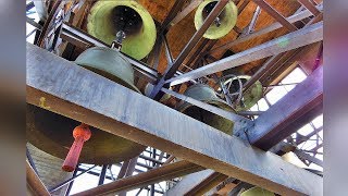 Kempten im Allgäu D Die Glocken der Pfarrkirche Mariä Himmelfahrt in StMang [upl. by Eliathas356]