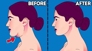 FACE FAT  How to Lose Face Fat  Facial Exercises for Double Chin [upl. by Dielu796]