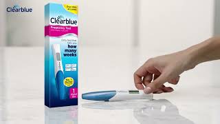 How to Use Video Clearblue Pregnancy Test with Weeks Indicator UK [upl. by Kimbell]