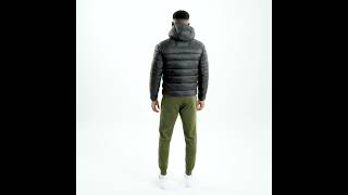 NICCE Skyline Puffer Jacket Hooded Shiny Black Men  FootAsylum [upl. by Eirehc]