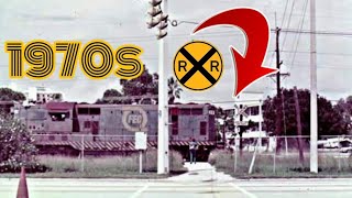 1970s Railroad Crossing in 2021 [upl. by Ruosnam313]