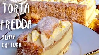 TORTA FREDDA SENZA COTTURA con PAVESINI COCCO LIMONE ricetta veloce ‒ Tutti a Tavola [upl. by Vorster]