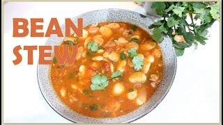 How to make Mediterrean Fasolia or Lima Beans Stew I Lets Travel Eat And Play [upl. by Halfdan]