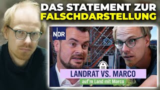 Falsche Aussagen im NDRVideo  wir beziehen Stellung [upl. by Eillehs177]