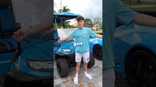 Surprising My Girlfriend With A 20000 Golf Cart [upl. by Ahsircal]