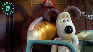 Gromit Chases the WereRabbit  Wallace and Gromit The Curse of the WereRabbit [upl. by Firehs]