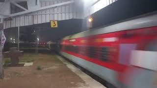 Puri Duronto Express High Speed Action at Benapur [upl. by Eirrok]