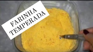 COMO FAZER FARINHA DE MANDIOCA TEMPERADA É UMA DELÍCIA ♡ [upl. by Philipines351]