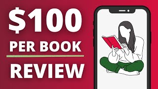 Earn 100 Per Book Review  How To Make Money Online Reading Books 2024 [upl. by Meean57]