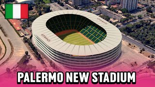 Etihad Stadium Palermo  Nuovo Stadio Renzo Barbera [upl. by Ingra]