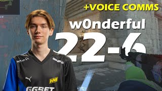 w0nderful 226 MAKES FACEIT LVL10s GIVE UP on ancient VOICE COMMS [upl. by Geoffrey92]