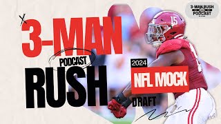 2024 NFL Mock Draft 20  Full First Round [upl. by Adlai]