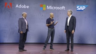 Microsoft CEO Incumbent on tech industry to create opportunity in every economy [upl. by Quintessa437]