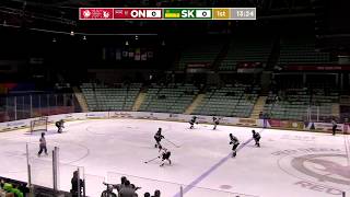 2019 CWG  Womens Hockey  Game 22  ON vs SK [upl. by Ahsyekat615]