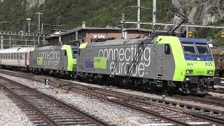 Swiss Rail Highlights at Brig 25711 [upl. by Sitoel]