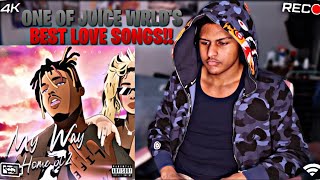 KYRO REACTS TO JUICE WRLD  MY WAY HOME JUICE WRLD REACTION [upl. by Fezoj643]