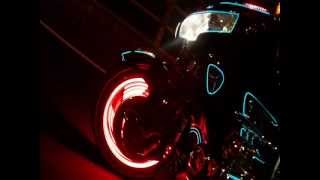 LED NEON HONDA GOLDWING GL 1800 [upl. by Assenej697]