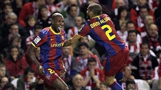 Los goles de Abidal con el FC Barcelona [upl. by Alathia]