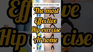 the most effective hips exercise workfromhome fitness share viralvideo motivation [upl. by Anay434]