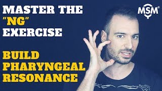 Vocal Lessons NG Singing Exercise For Building Pharyngeal Resonance [upl. by Eelatsyrc555]