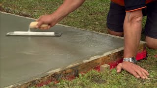 How to Lay a Concrete Pad  Mitre 10 Easy As DIY [upl. by Eisseb782]