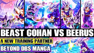 Beyond Dragon Ball Super Beast Gohan Vs Beerus Ensues A NEW God Of Destruction Training Partner [upl. by Marillin]