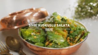 Sivri Kuskuslu Salata Tarifi mucizelezzetler [upl. by Roswell]