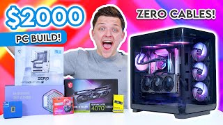 Best 2000 Gaming PC Build 2024 👀 ft RTX 4070Ti Super amp i714700K [upl. by Nywra]