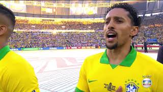 Final copa América hino do Brasil em capela ao vivo copa América [upl. by Aseena708]