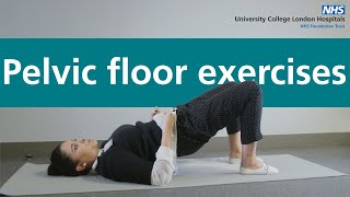 Pelvic Floor Exercises  Using your Pelvic Floor During Physical Activity [upl. by Turley485]