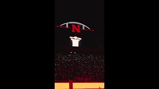 Nebraska Football 4th Quarter Light Show vs Colorado [upl. by Dulcea]