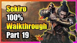 Part 19  Fountainhead Palace  100 Walkthrough  Sekiro Shadows Die Twice [upl. by Robers]