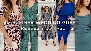 Summer Wedding Guest Dresses amp Jumpsuits  What To Wear To A Wedding [upl. by Bloem609]