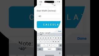 Find out how much carpet you need for your stair runner with our brand new Calculator app ￼￼tools [upl. by Felic]