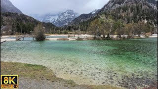 Lake Jasna and Kranjska Gora  Alpine ski resort [upl. by Aliakam]