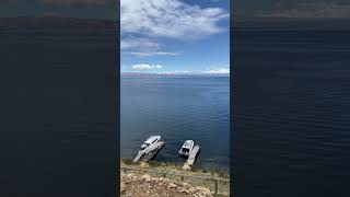 Lago Titicaca en tierras Bolivianas Bolivia Titicaca Travel Traveling travelblogger shorts [upl. by Baker]