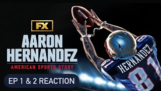 Aaron Hernandez American Sports Story Episode 1 amp 2 Reaction [upl. by Xam244]