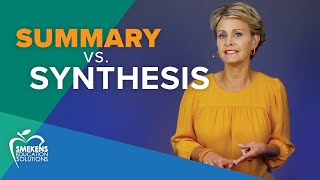 Summary vs Synthesis Whats the Difference [upl. by Ahsener]