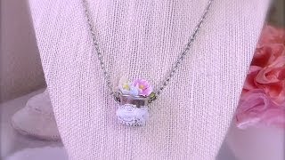 Cheap and Chic Sweet Thimble Flower Pot Necklace [upl. by Maffa]