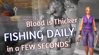 Fishing Daily in few SECONDS  WotLK Classic Blood is Thicker [upl. by Ver]