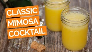 Classic Mimosa Cocktail Recipe [upl. by Guyon]