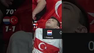 HOLLANDAYA ELENDİĞİMİZ AN 🔥 Hollanda  Türkiye  euro2024withshorts [upl. by Lorine]