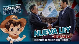 Nueva Ley General de Contrataciones Públicas [upl. by Irrol]